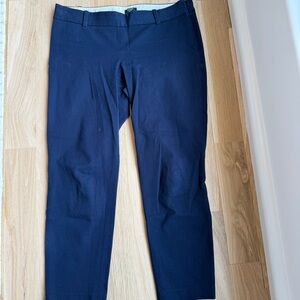 J. Crew Navy Women's City Fit Pants